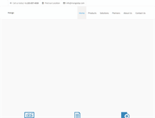 Tablet Screenshot of mangodsp.com